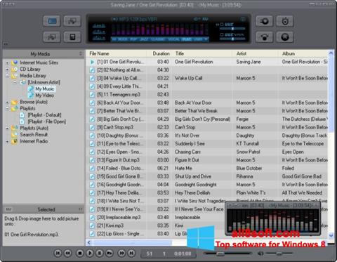 Screenshot JetAudio Windows 8