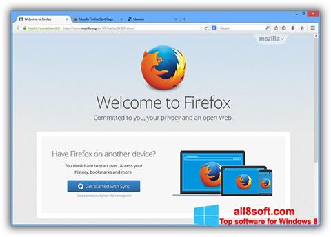 Screenshot Mozilla Firefox Offline Installer Windows 8