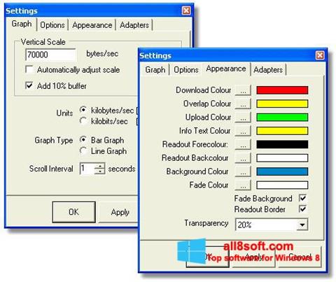 Screenshot BitMeter Windows 8