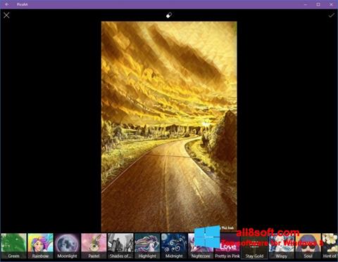 Screenshot PicsArt Windows 8