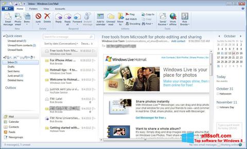 Screenshot Windows Live Mail Windows 8