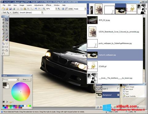 Screenshot Paint.NET Windows 8