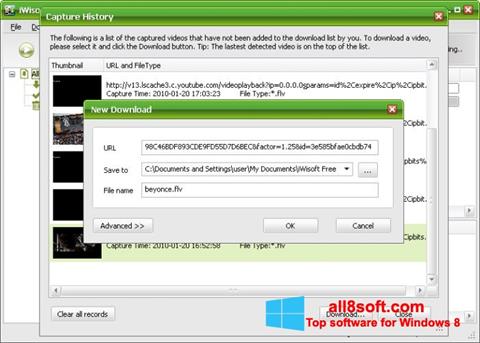 Screenshot Free Video Catcher Windows 8