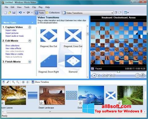 Screenshot Windows Movie Maker Windows 8