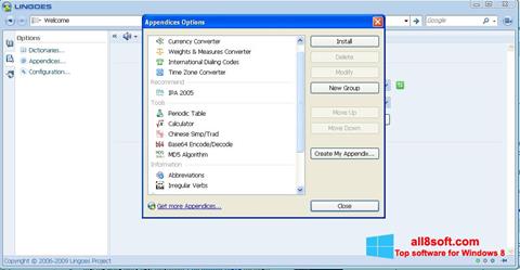 Screenshot Lingoes Windows 8