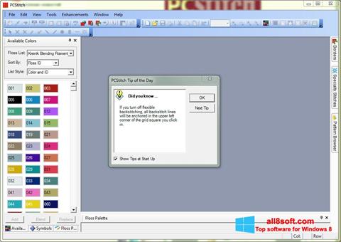 Screenshot PCStitch Windows 8