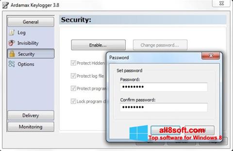 Screenshot Ardamax Keylogger Windows 8