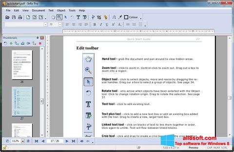 Screenshot Infix PDF Editor Windows 8