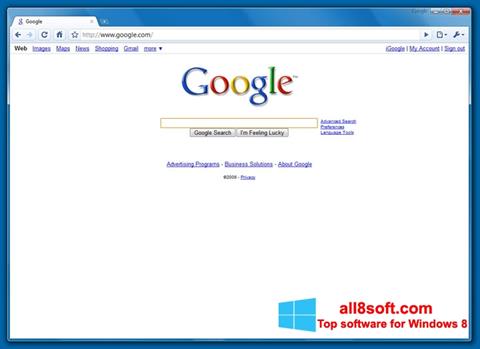 Screenshot Google Chrome Beta Windows 8