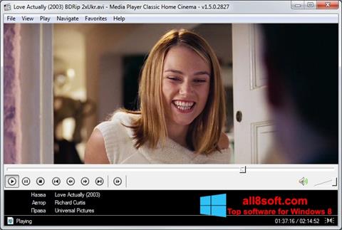 Screenshot Media Player Classic Home Cinema Windows 8