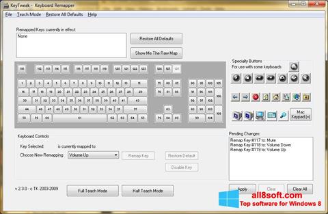 Screenshot KeyTweak Windows 8