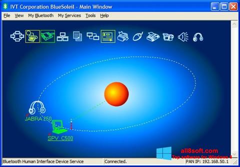 Screenshot BlueSoleil Windows 8