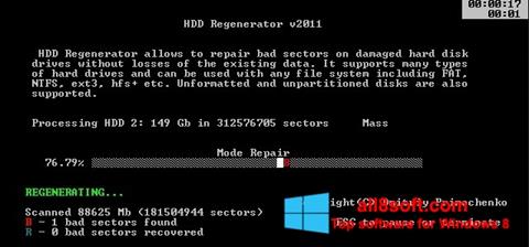 Screenshot HDD Regenerator Windows 8